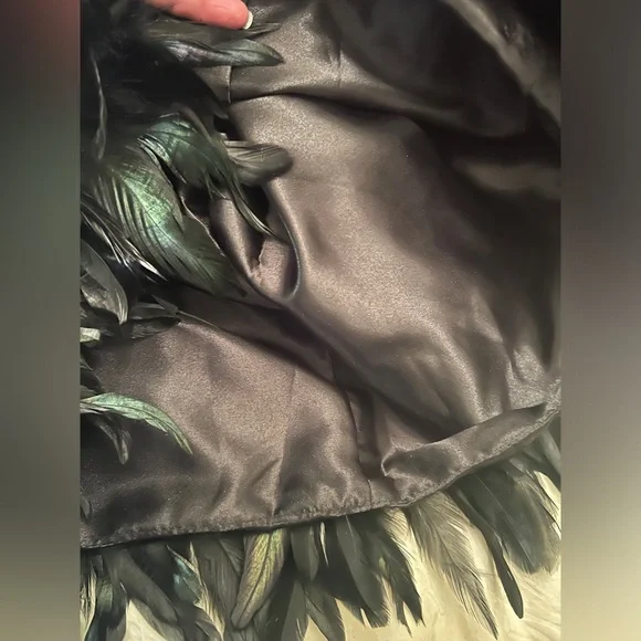 Feather mini skirt NEW - Picture 9 of 11